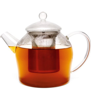 Bredemeijer: Théière en verre Solo 1,5L avec filtre