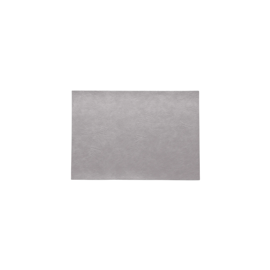 ASA Selection:  Set de table en cuir vegan argent