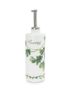 La Porcellana Bianca : huilier en porcelaine décor herbes 25cl