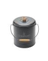 Guillouard: Zwart rond compostemmer 8L