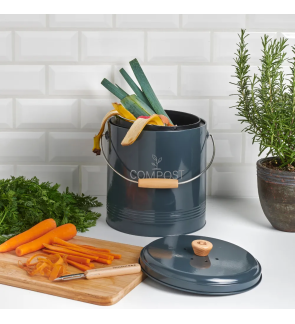 Guillouard: Seau à compost rond noir 8L