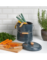 Guillouard: Zwart rond compostemmer 8L