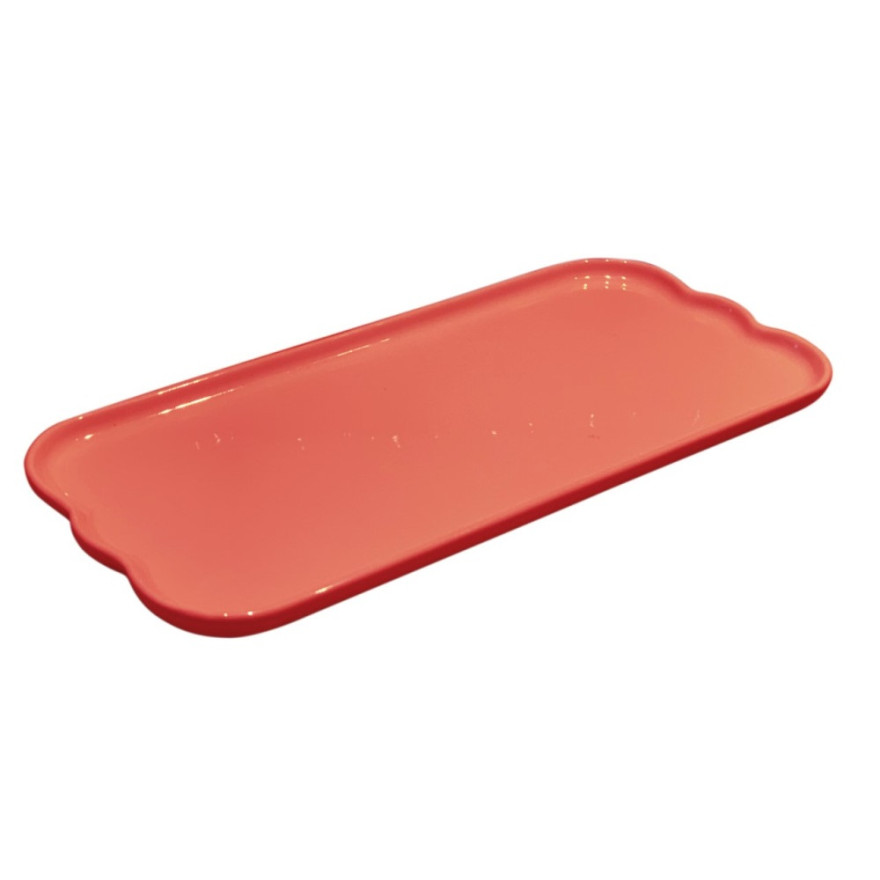 Emile Henry: Plat de service madeleine candy 31,5 x 15 cm Emile Henry: Plat de service madeleine candy 31,5 x 15 cm