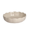 Emile Henry: Moule à clafoutis crème-argile 26 x 6,5 cm