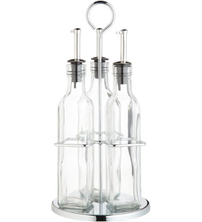 Kitchenkraft: World of flavour set 3 pièces huile et vinaigre