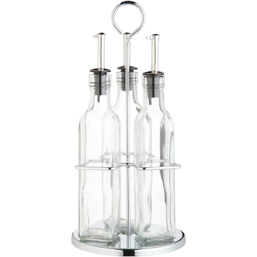 Kitchenkraft: World of flavour set 3 pièces huile et vinaigre