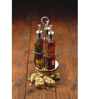 Kitchenkraft:  World of Flavor 3-delige olie- en azijnset