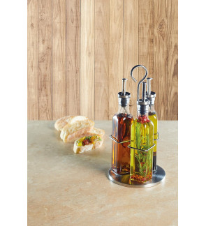 Kitchenkraft: World of flavour set 3 pièces huile et vinaigre