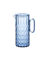 Guzzini: Vanity blauwe denim waterkan 1,75L