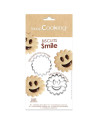 Scrapcooking:  2 smile-koekjesvormpjes