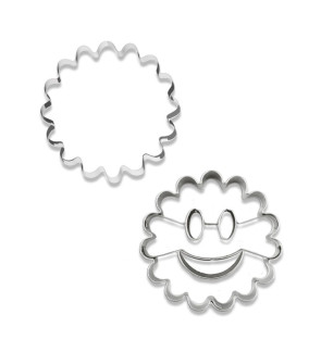 Scrapcooking:  2 smile-koekjesvormpjes