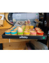 Peebly:  Coquetier en bambou avec liseré rouge