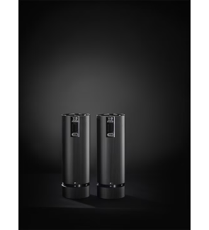 Peugeot: Line Night elektrische oplaadbare 15 cm zout- en pepermolen duoset