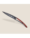 Deejo: Couteau de poche 37gr Astro finition titane noir manche bois corail