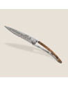 Deejo: Couteau de poche 37gr Viking finition titane gris manche aluminium imprimé