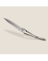 Deejo: Couteau de poche 37gr Viking finition titane gris manche aluminium imprimé