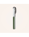 Akinod: Set de 3 couverts de voyage/pique-nique aluminium kaki