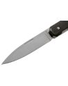 Akinod: Couteau de poche pliant finition miroir manche bois d'ebène