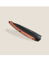 Deejo: Couteau de poche 37gr finition titane noir manche bois corail