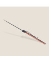 Deejo: Couteau de poche 37gr finition titane noir manche bois corail