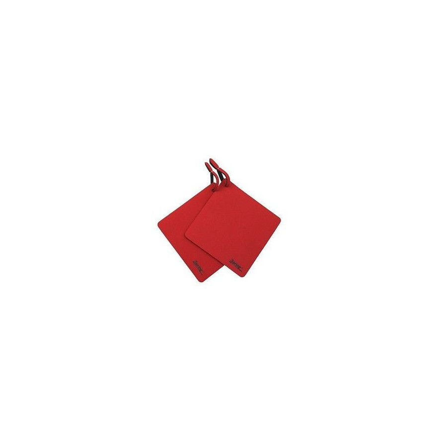 Spring Swiss Design: Paire de maniques rouges