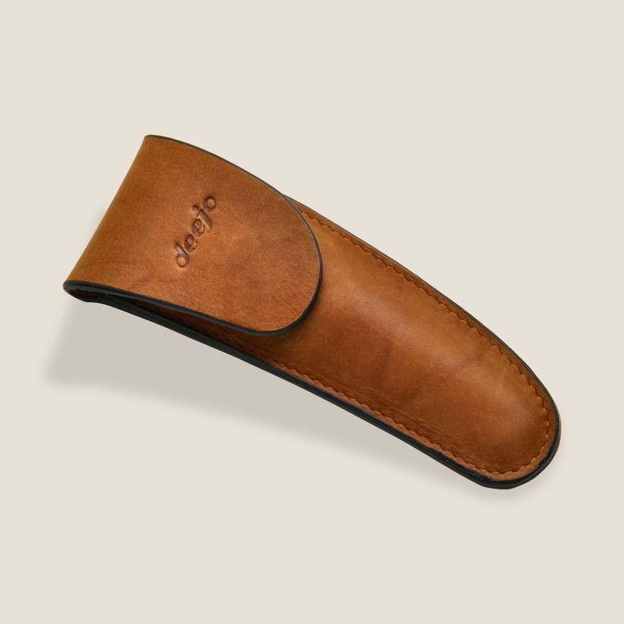 Deejo: Etui de ceinture pour couteau de poche 37g, Naturel Deejo: Etui de ceinture pour couteau de poche 37g, Naturel