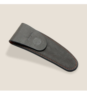Deejo: Etui de ceinture pour couteau de poche 37g, Mocca