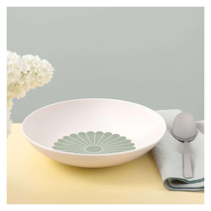 Villeroy & Boch: Fleurs Assiette à pâtes 24 cm verte