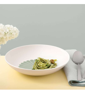 Villeroy & Boch: Fleurs Assiette à pâtes 24 cm verte