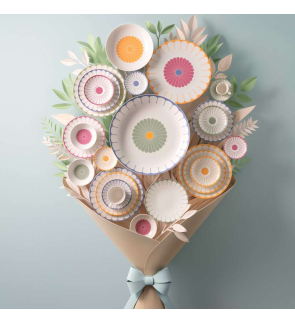 Villeroy & Boch: Fleurs Assiette à pâtes 24 cm cassis-rose