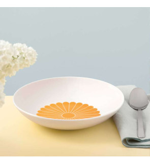 Villeroy & Boch: Fleurs Pastabord 24 cm zon-Geel