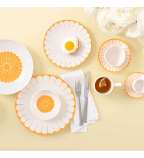 Villeroy & Boch: Fleurs Assiette à pâtes 24 cm soleil-jaune