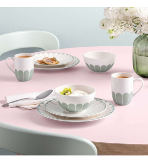 Villeroy & Boch: Fleurs Assiette plate 26,5 cm verte