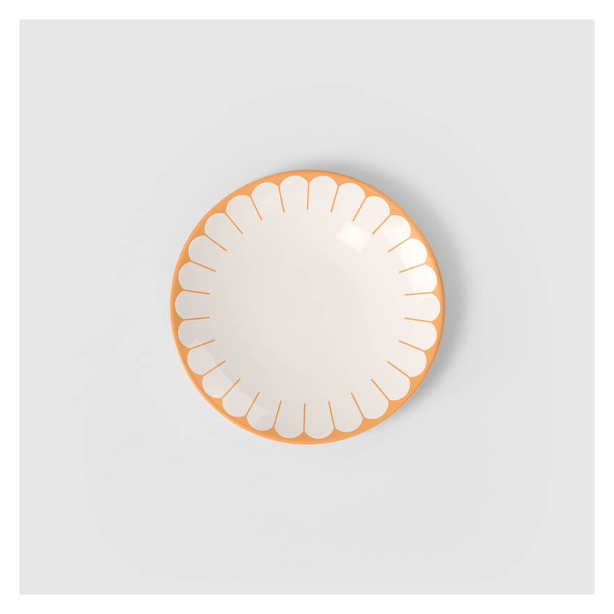 Villeroy & Boch: Fleurs dessertbord 21 cm zon-Geel