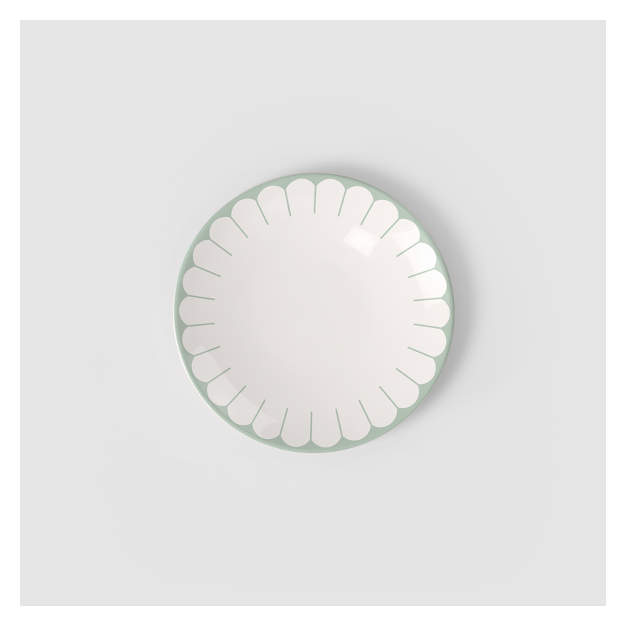 Villeroy & Boch: Fleurs Assiette à dessert 21 cm verte
