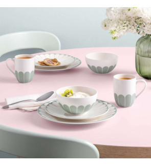 Villeroy & Boch: Fleurs Assiette à dessert 21 cm verte