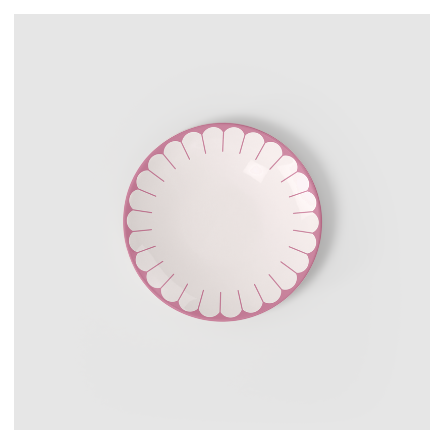 Villeroy & Boch: Fleurs dessertbord 21 cm cassis-Roze