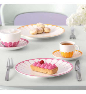 Villeroy & Boch: Fleurs dessertbord 21 cm cassis-Roze
