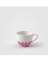 Villeroy & Boch: Fleurs koffiekopje 20 cl en schotel 15 cm, cassis-roze