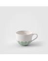 Villeroy & Boch: Fleurs koffiekopje 20 cl en schotel 15 cm, groen
