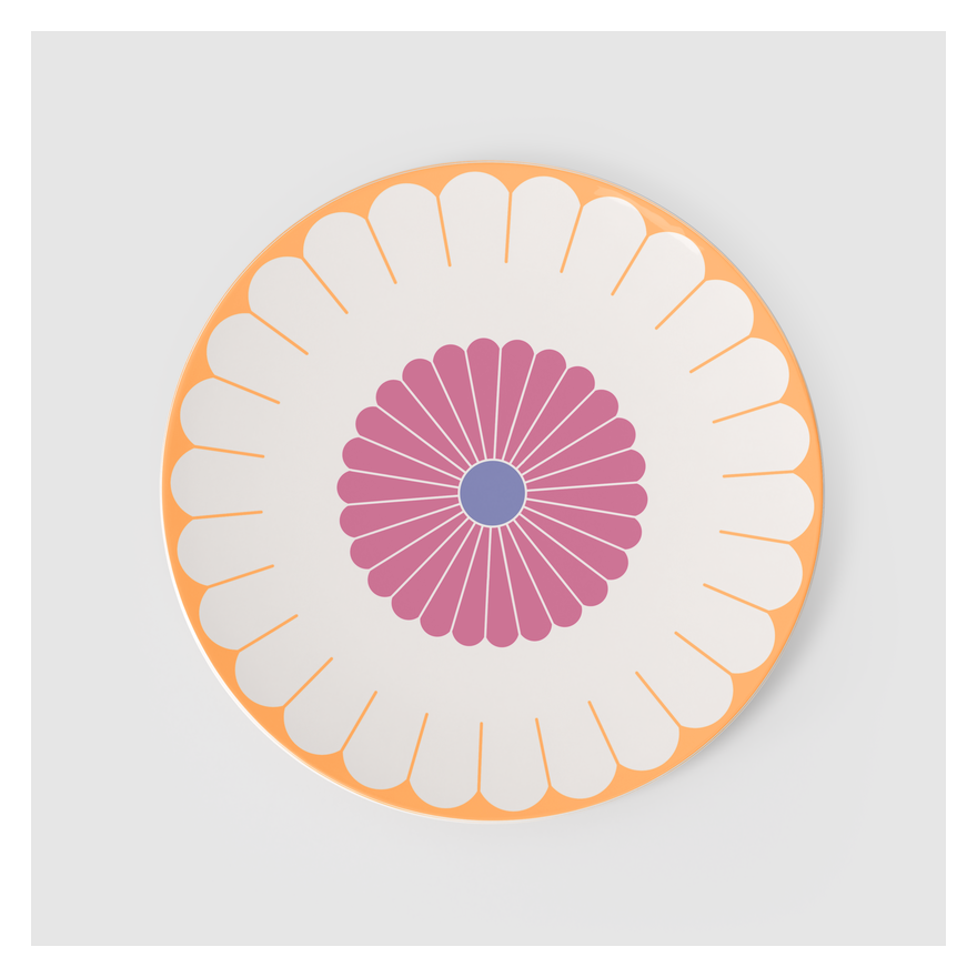 Villeroy & Boch: Fleurs Serveerbord 32 cm, Cassis-Zon