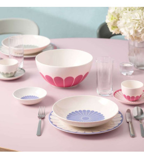 Villeroy & Boch: Fleurs Saladekom 2,5L, Cassis-Blauw