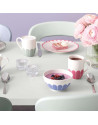 Villeroy & Boch: Fleurs Mok 30cl met handvat, Cassis-roze