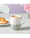Villeroy & Boch: Fleurs Mok 30cl met handvat, groen