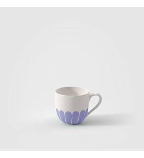 Villeroy & Boch: Fleurs Espresso Kop en Schotel, Blauw