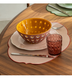Guzzini: Le Murrine Saladier-Bol rose/orange 20 cm