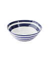 Guzzini: Saladier bleu ligné "Riviera" 30 cm