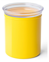 Guzzini: ChefLine Set de 3 boites hermétiques jaune avec couvercle