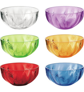 Guzzini: ChefLine set de 6 raviers colorés