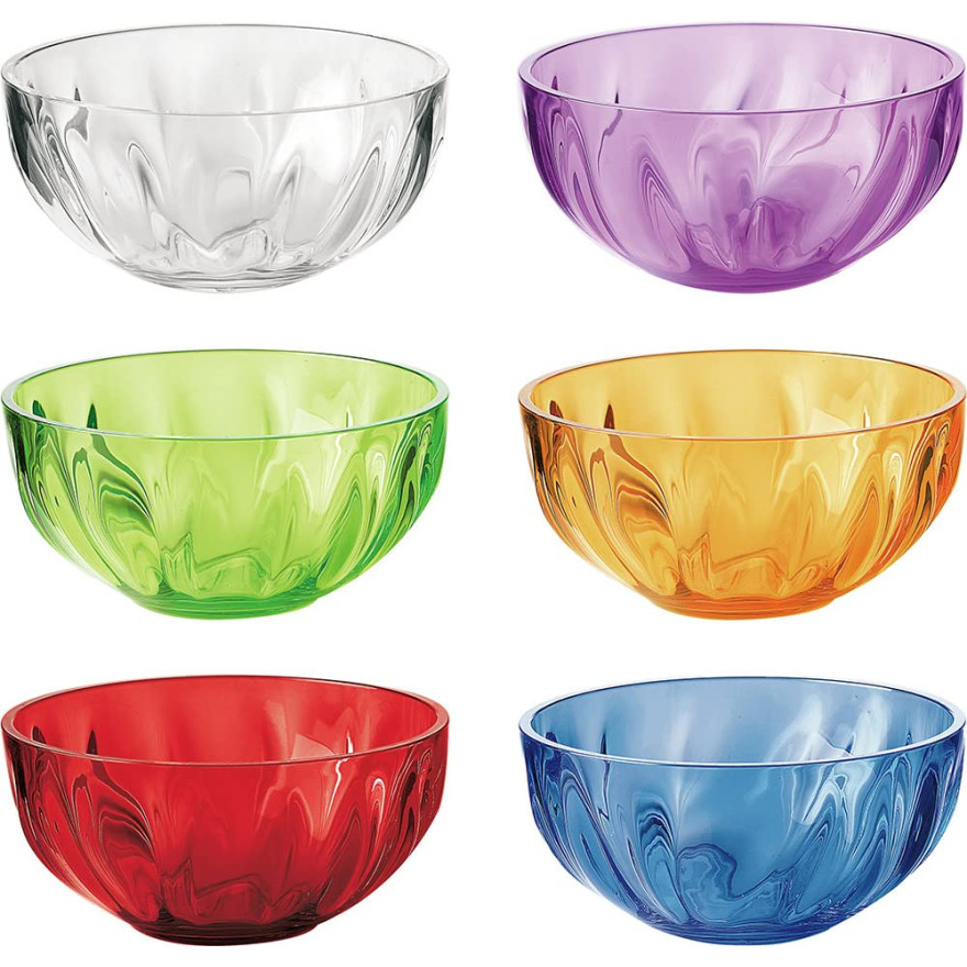 Guzzini: SOLDES ChefLine set de 6 raviers colorés